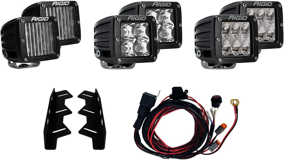 2017-2020 Ford F-150 Raptor Rigid Industries Pro LED Fog Light Kit - 41610