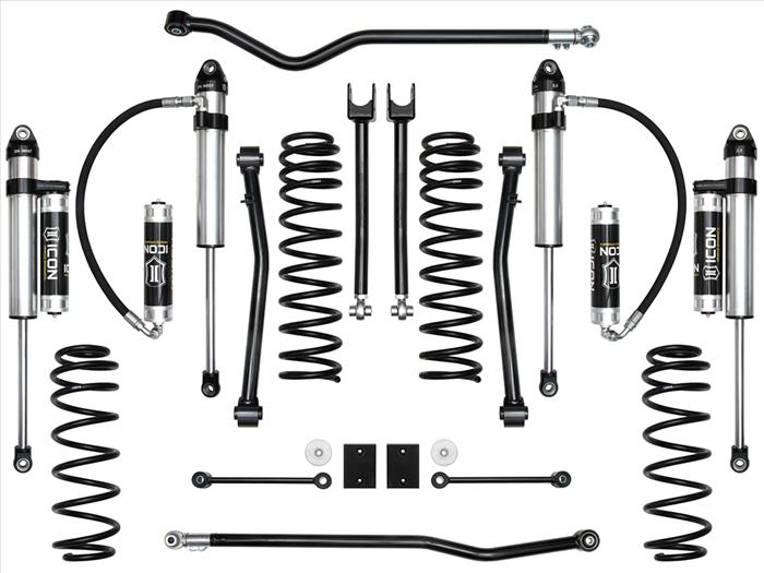 2018-Up Jeep JL Wrangler, 2.5" Lift, Stage 6 Suspension System (K22016)