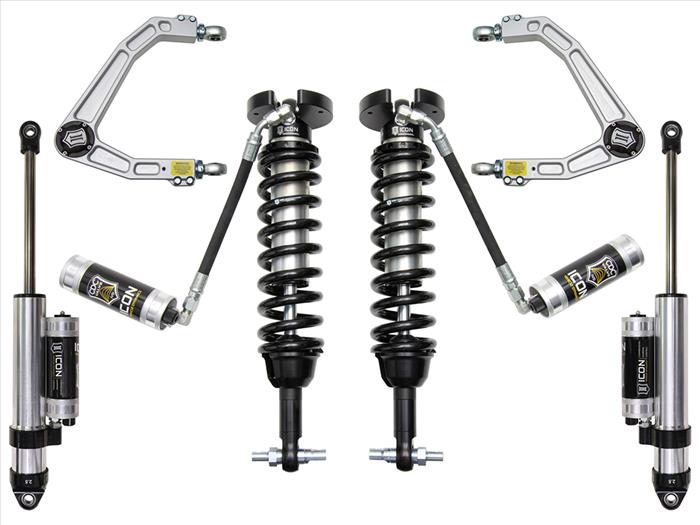 2019-2023 GM 1500, 1.5-3.5" Lift, Stage 4 Suspension System, Billet UCA (K73064)