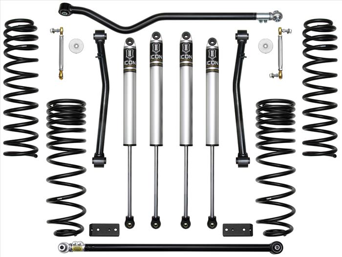 2020-Up Jeep Gladiator, 2.5" Lift, Stage 4 Suspension System (K22104)
