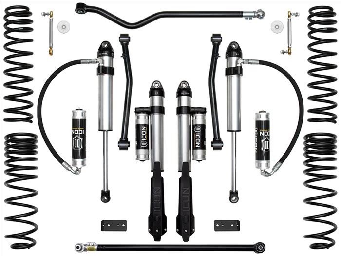 2020-Up Jeep Gladiator, 2.5" Lift, Stage 6 Suspension System (K22106)
