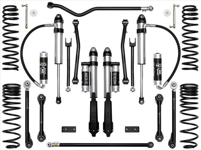 2020-Up Jeep Gladiator, 2.5" Lift, Stage 7 Suspension System, Tubular UCA (K22107T)