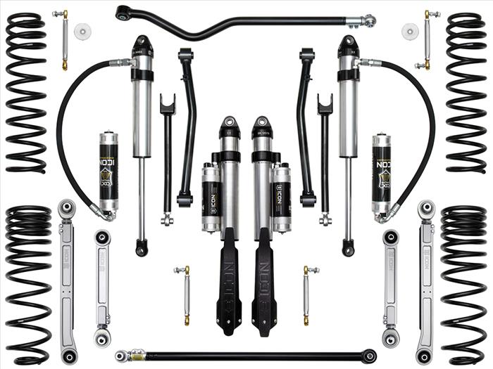 2020-Up Jeep Gladiator, 2.5" Lift, Stage 8 Suspension System, Billet UCA (K22108)