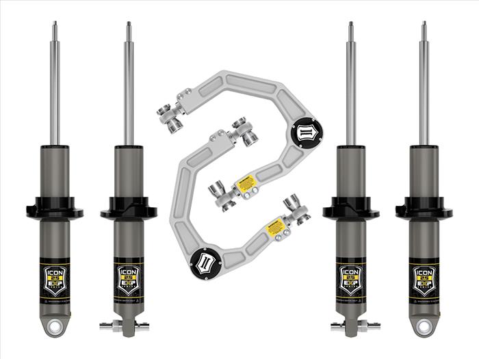 21-22 Bronco HOSS 1.0 Pkg, 1.375-3" Lift, Stage 2 Suspension System, Billet (K40002)