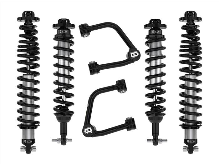 21-23 Bronco Non-Sasquatch 3-4" Lift Stage 3 Suspension System, Tubular UCA, Heavy Rate Rear Spring (K40003TX)