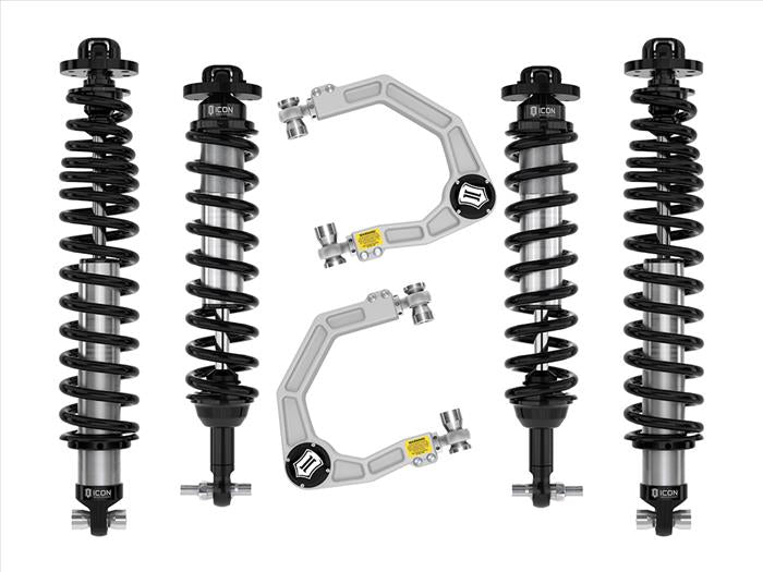 21-23 Bronco Non-Sasquatch, 3-4" Lift Stage 3 Suspension System, Billet UCA, Heavy Rate Rear Spring (K40003X)