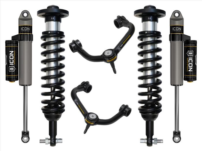 21-23 Ford F150 4WD, 0-2.75" Lift, Stage 3 Suspension System, Tubular UCA (K93113T)