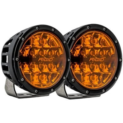 360-Series 6 Inch Spot with Amber PRO Lens - Pair (36210)