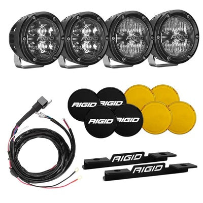 2021 Bronco A-Pillar Light Kit with a set of 360 Spot and a set 360 Drive Lights (46722)