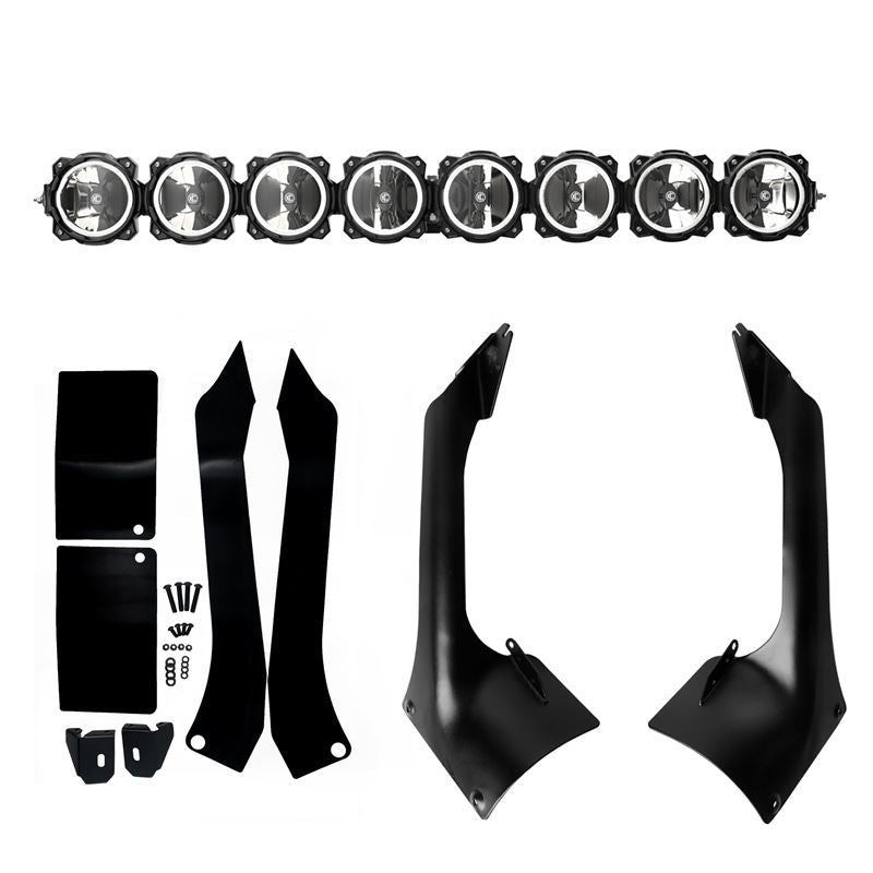 50 in Pro6 Gravity LED - 8-Light - Light Bar System - 160W Combo Beam - for 18-20 Jeep JL / JT (91336)