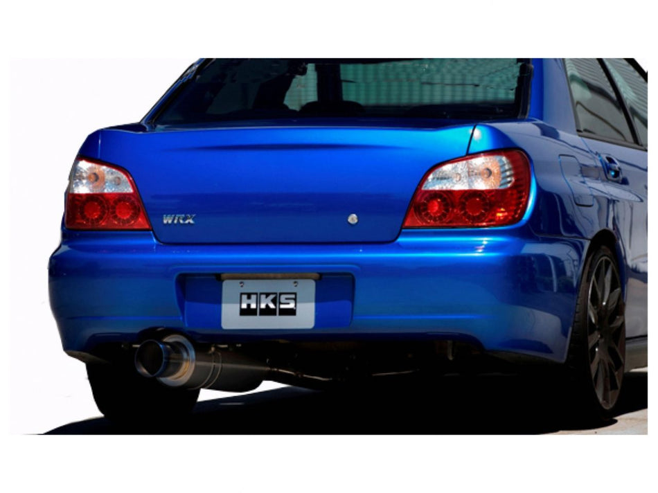 HKS Racing Muffler Impreza GDA, GDF