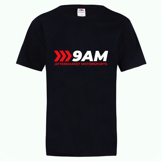 9AM 'Logo' Tee - Black