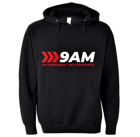 9AM 'Logo' Hoodie - Black