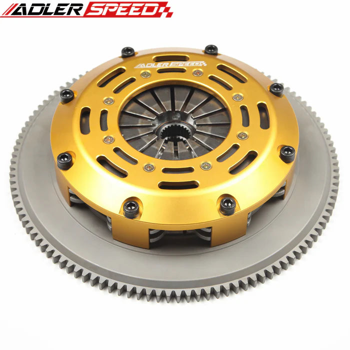 Racing Twin Disc Clutch & Standard Flywheel Kit For Nissan 350Z INFINITI G35 VQ35DE