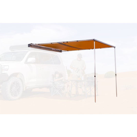 ARB 4x4 Accessories 814411 Retractable Aluminum Awning with Led Light Strip Included 2500x2500mm 8.2 Feet x 8.2 Feet  (814411)