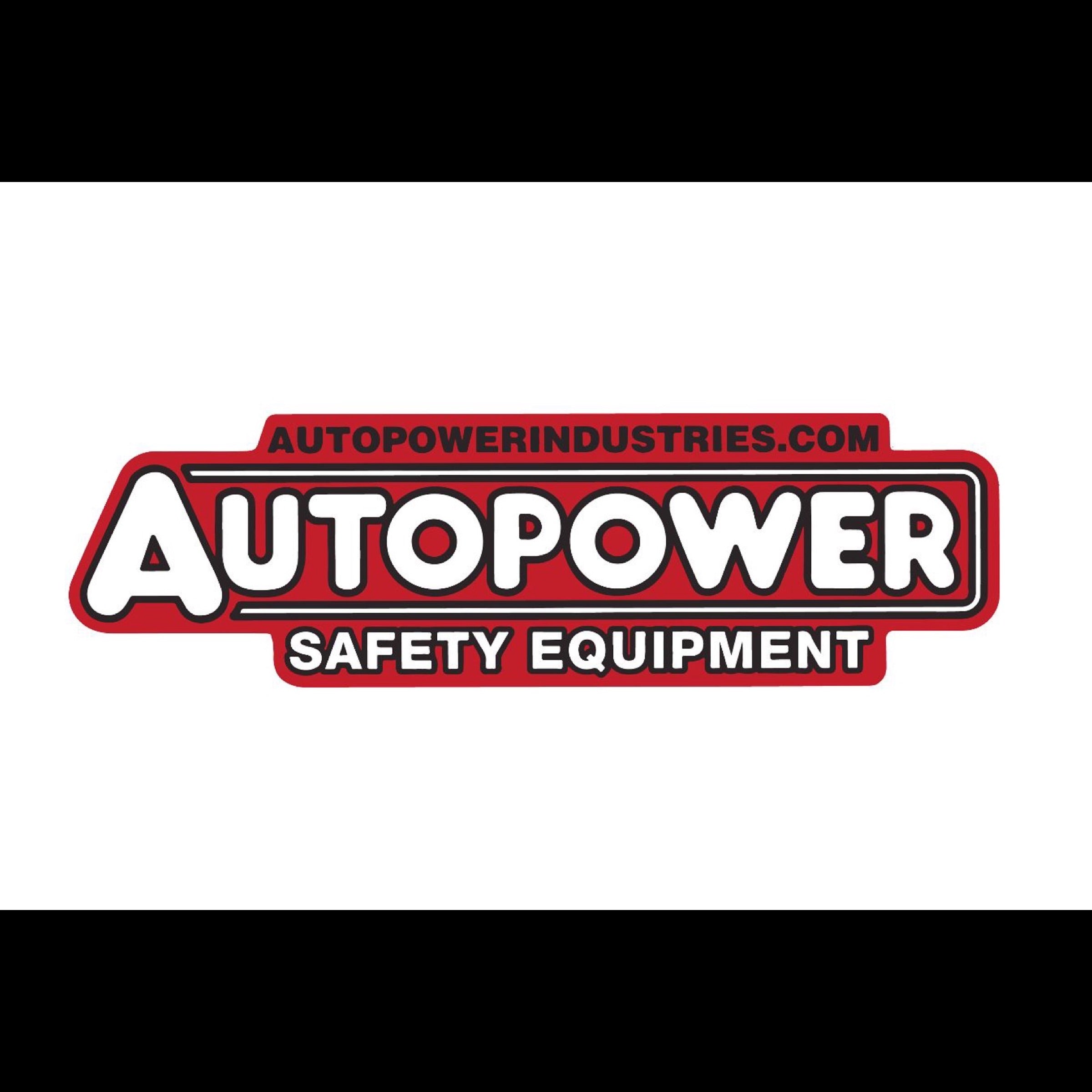 Autopower safety equipment logo with white background