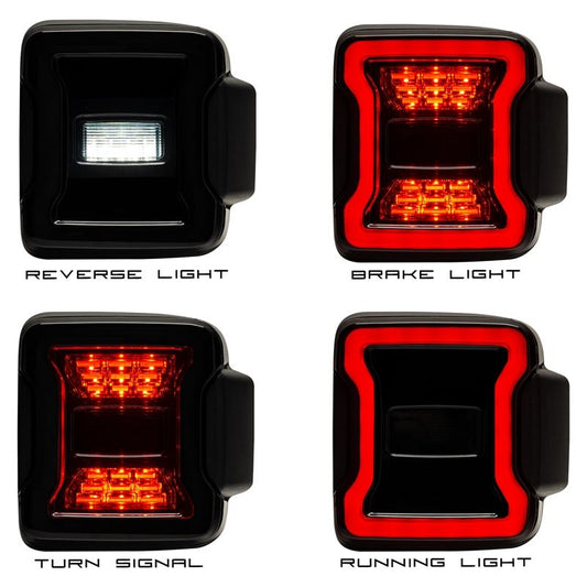 Black Series LED Tail Lights (5852-504)
