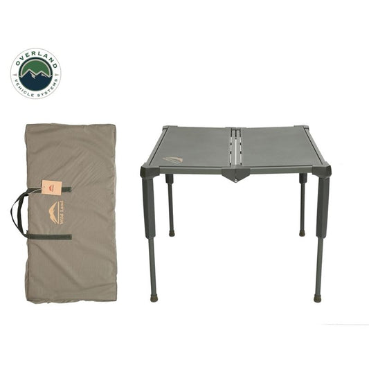 Camping Table Folding Portable Camping Table Large With Storage Case Wild Land (26049910)