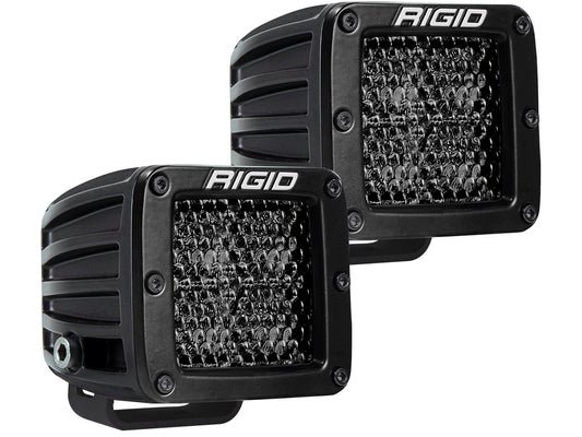 D-Series PRO Midnight Edition, Spot Diffused, Surface Mount, Pair (202513BLK)