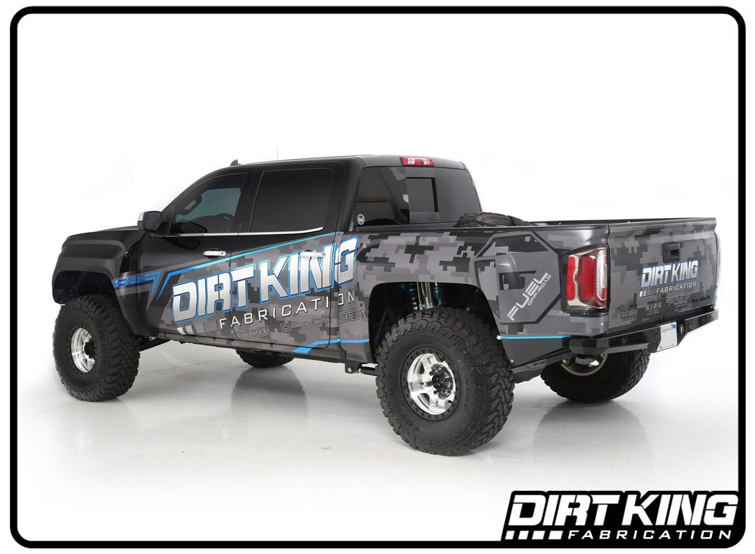 2007-2018 Chevy Silverado / GMC Sierra - Plate Rear Bumper