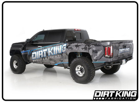 2007-2018 Chevy Silverado / GMC Sierra - Plate Rear Bumper
