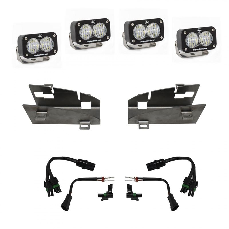 Dodge Ram Rebel/TRX (19-On) Dual S2 Fog Pocket Kit (448024)