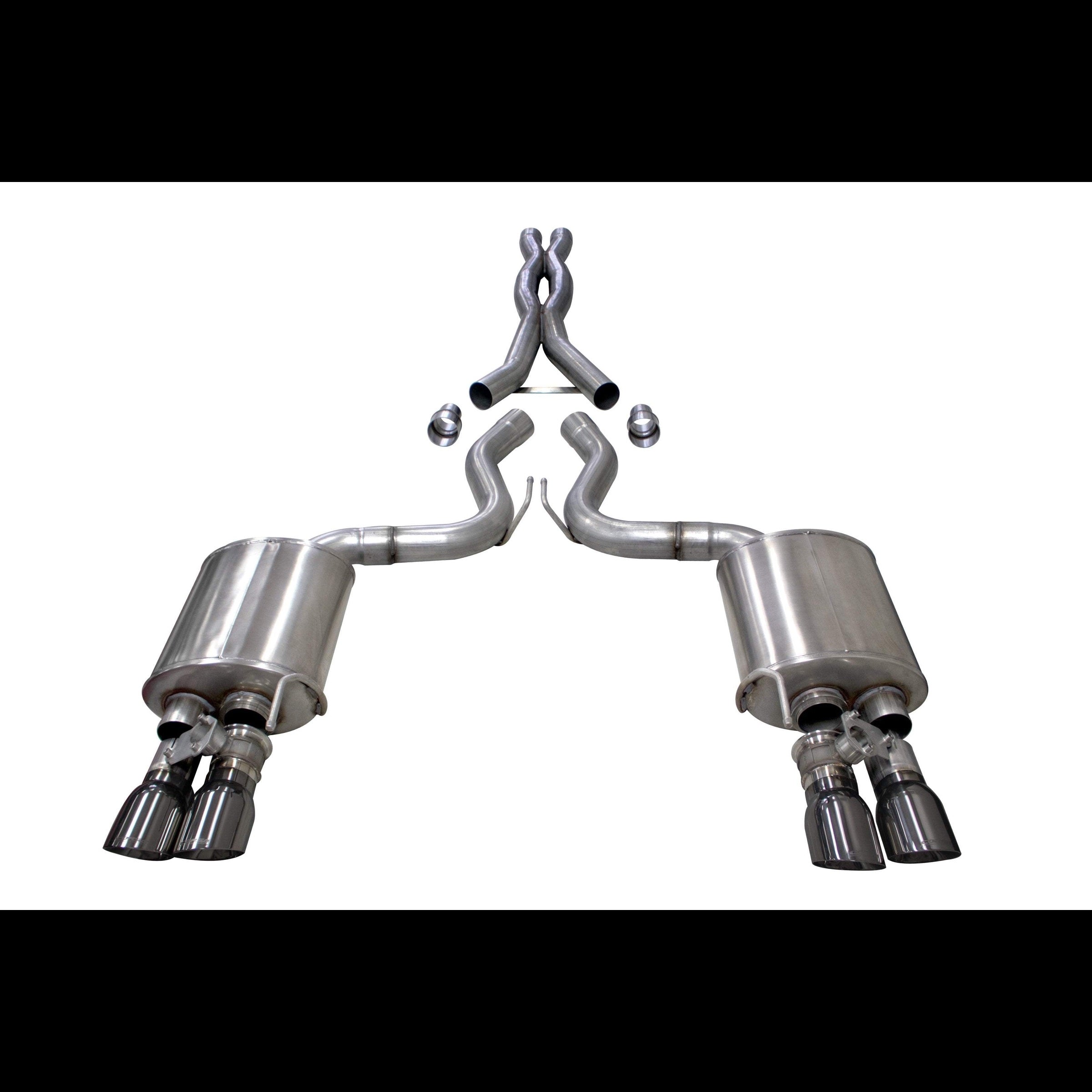 Ford Mustang Corsa stainless steel exhaust system