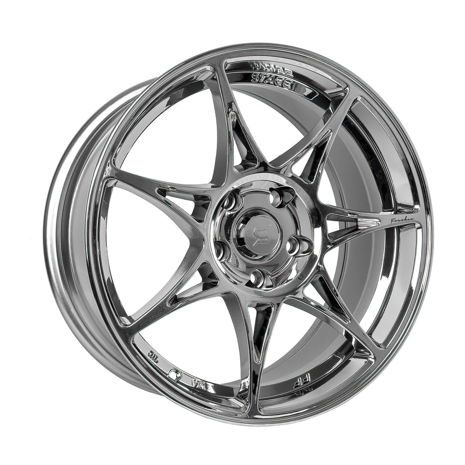 Foushee 18x9.5 +22mm 5x114.3 CB: 73.1 Color: Chrome