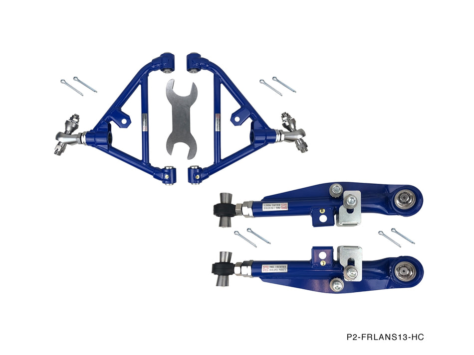 Front And Rear Lower Control Arms Combo Nissan 240sx 1989-1994 - P2-FRLCANS13-HC