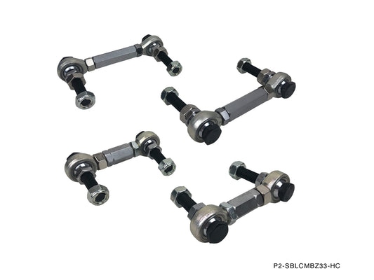 Front And Rear Sway Bar End Links Combo Nissan 350Z 2003-2009 / Infiniti G35 2003-2007 - P2-SBLCMBZ33-HC