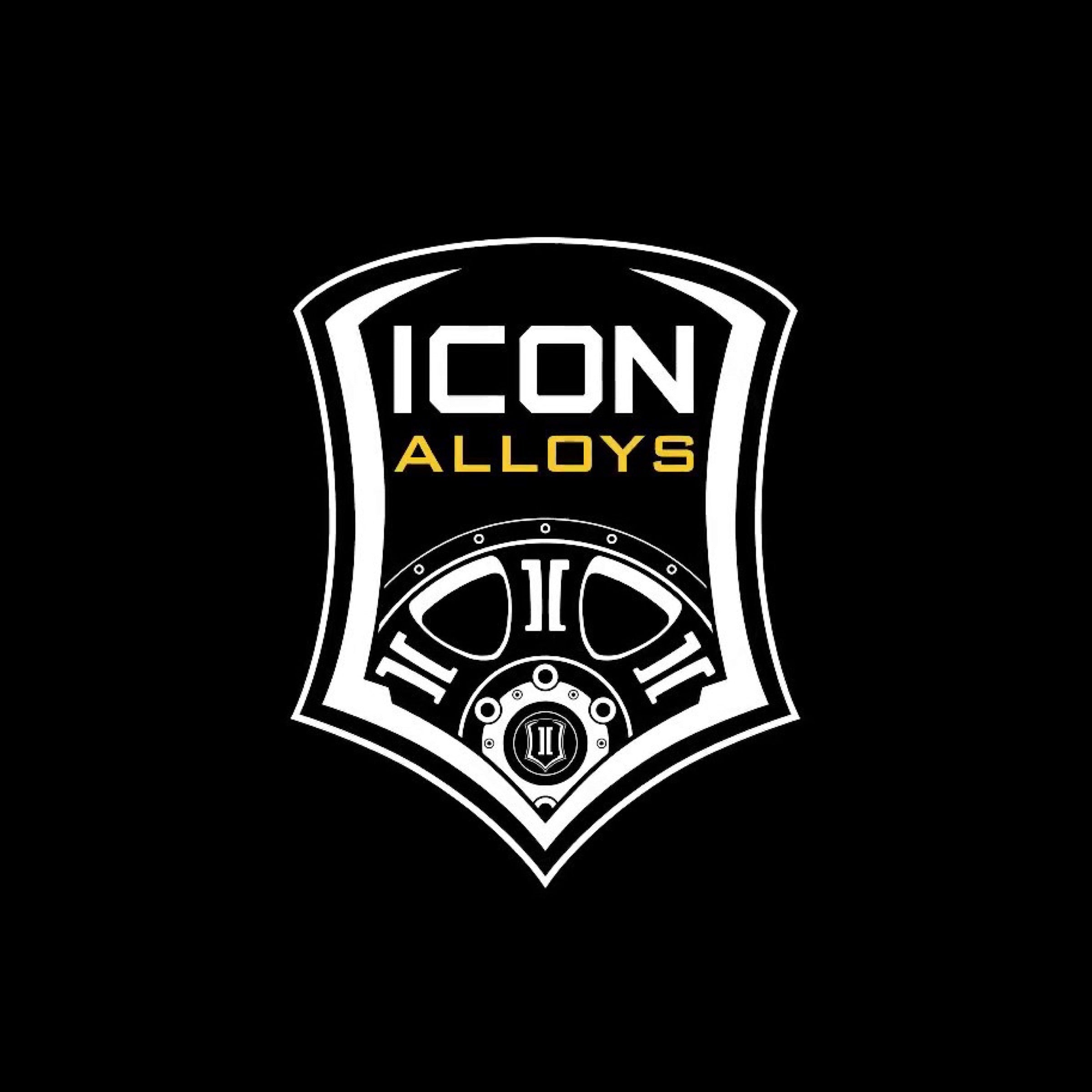 Icon Alloys logo with black background