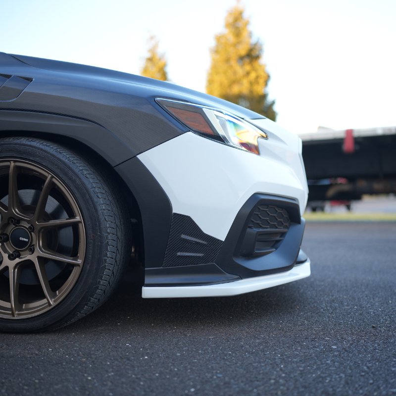 JDMuscle [22-25 WRX] Canards V3 - Carbon Fiber