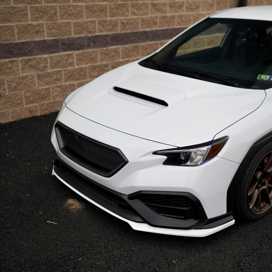 JDMuscle [22-25 WRX] Tanso Carbon Fiber Front Bumper Grille V1