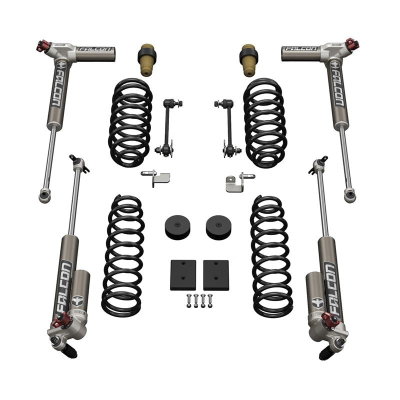 JK 4dr: 1.5 in. Sport ST1 Spring Lift System & Falcon 3.3 Fast Adjust (1311033)