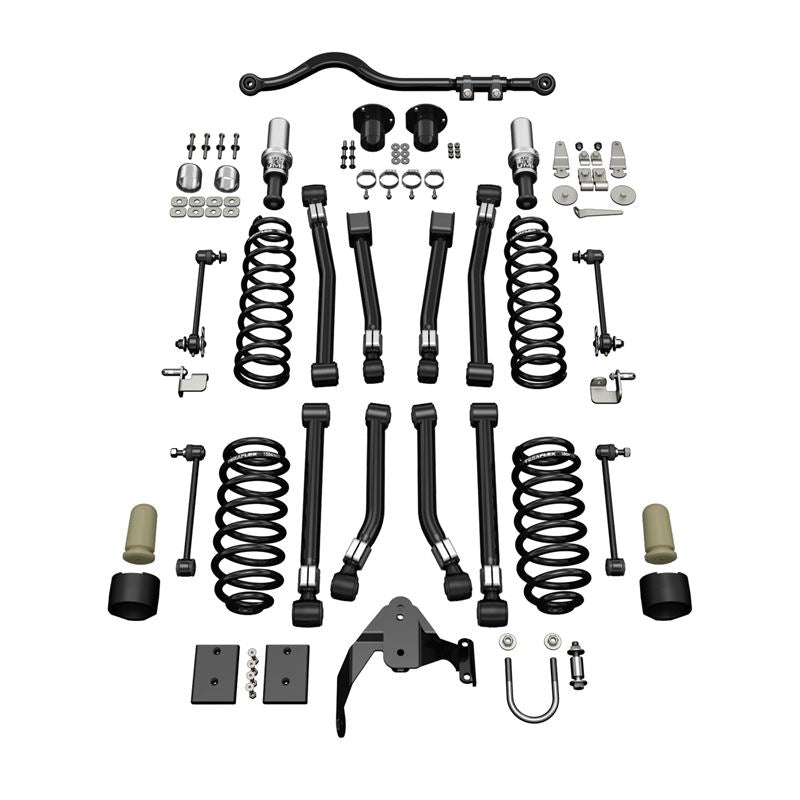 JK 4dr: 3" Alpine CT3 Short Arm Suspension System - No Shocks (1323000)