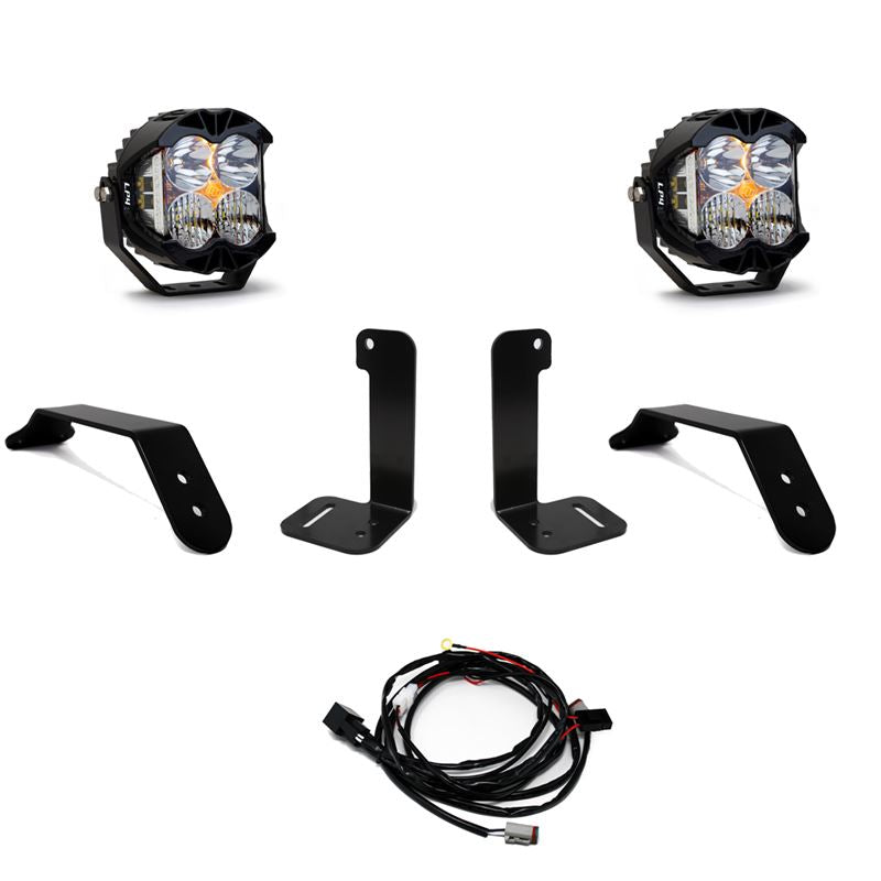 Jeep JL/JT LP4 Pro Bumper Light Kit - Jeep 2020-22 Gladiator; 2018-22 Wrangler JL; NOTE: w/ OE Plastic Bumper - 447658