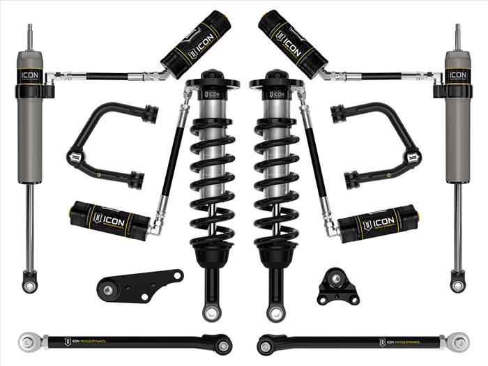 2024 Toyota Tacoma 1.25-3" Lift, Stage 7 Suspension System, Tubular UCA (K53297T)