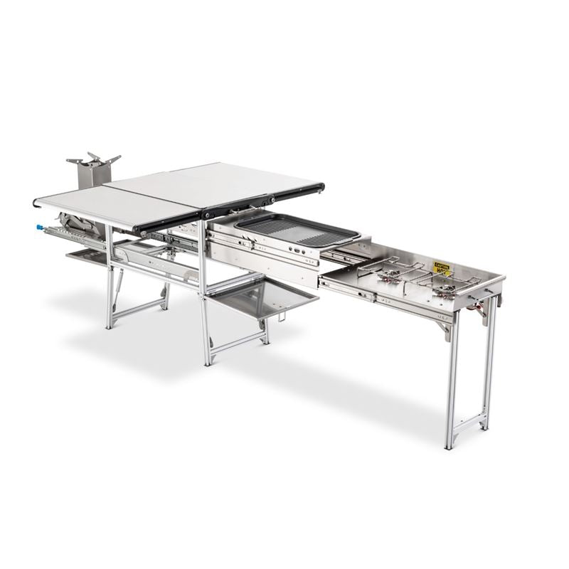 Komodo Camp Kitchen - Dual Grill, Skillet, Folding Shelves (30100001)