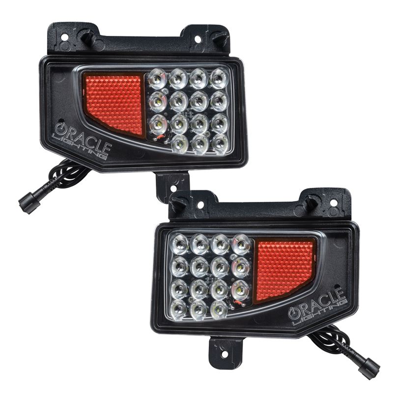 Lighting Rear Bumper LED Reverse Lights for Jeep Gladiator JT (5878-504)