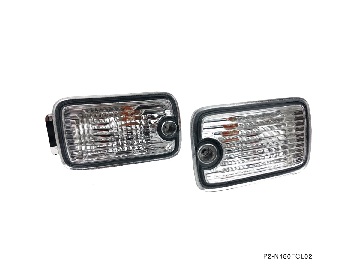 Nissan 180SX JDM TYPE-X Single Post Front Position Lights - P2-N180FCL01-JY