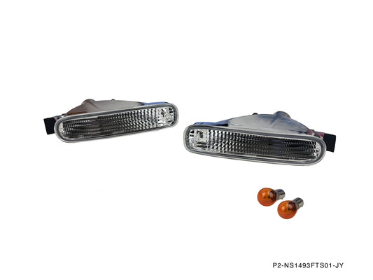 Nissan S14 SILVIA ZENKI Front Turn Signal Lamp (JDM BUMPER ONLY) - P2-NS1493FTS01-JY