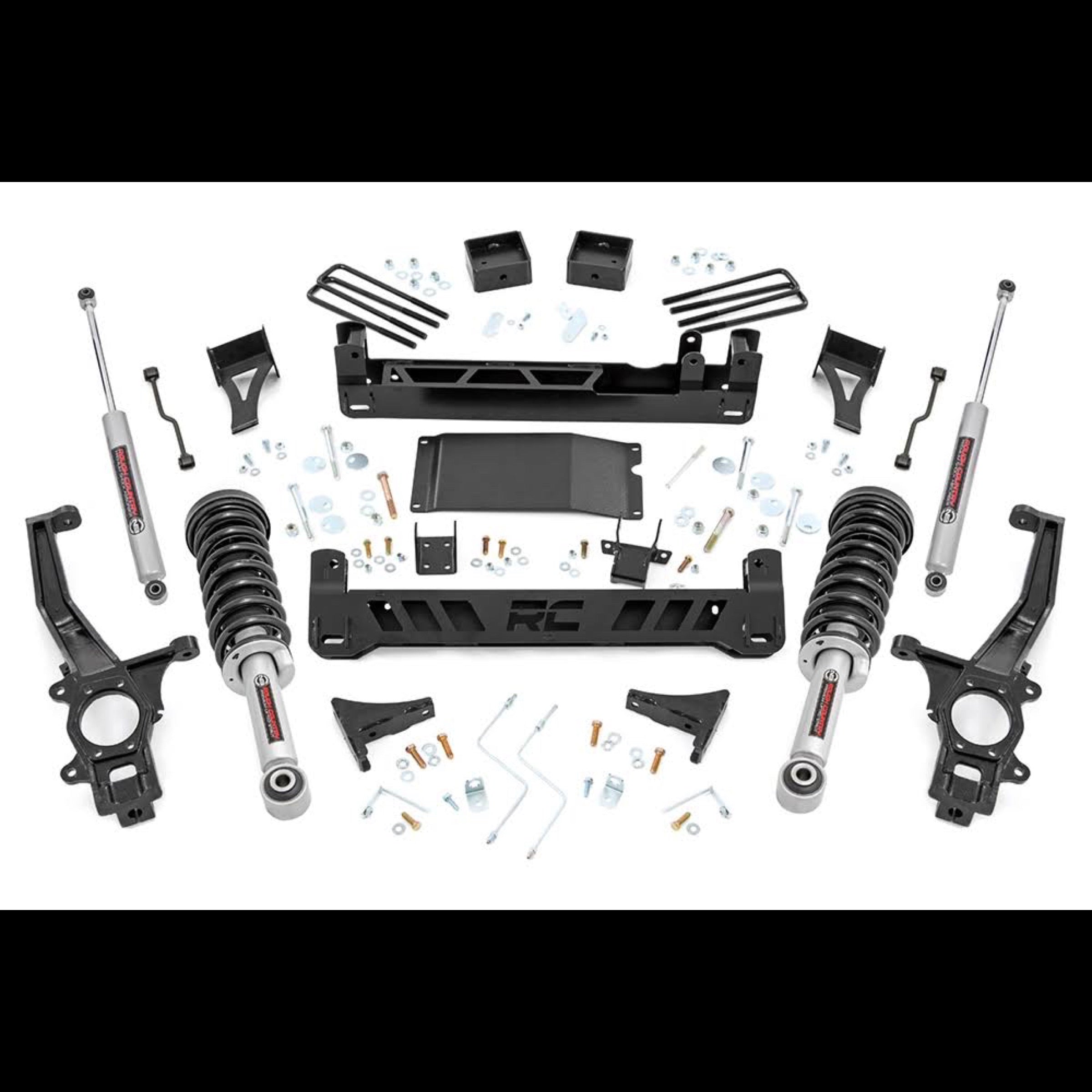 Nissan Frontier Rough Country suspension system