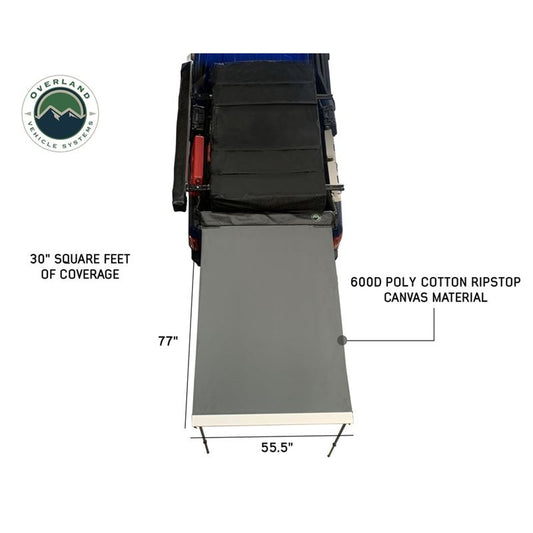 Nomadic Awning 1.3 - 4.5' With Black Cover (18039909)