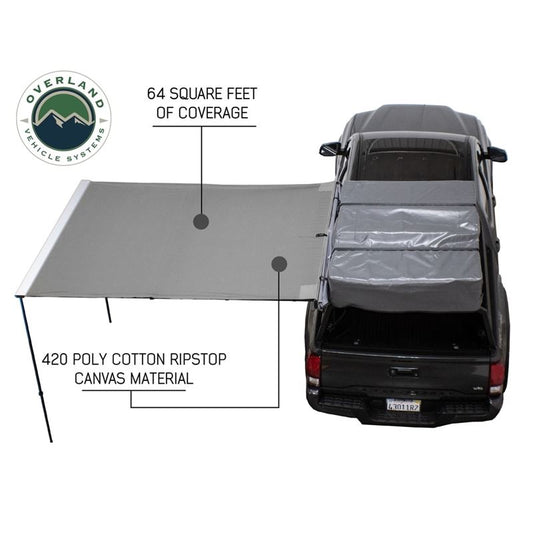 Nomadic Awning 2.0 - 6.5" With Black Cover (18049909)