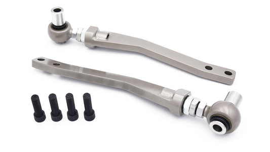Pro Series Offset Angled Front Tension Control Rods - Nissan 240sx 89-94 S13 - IS-FTC-NS13-PRO-A