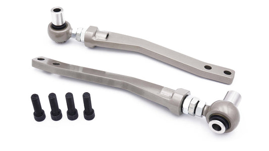 Pro Series Offset Angled Front Tension Control Rods - Nissan 240sx 95-98 S14 - IS-FTC-NS14-PRO-A