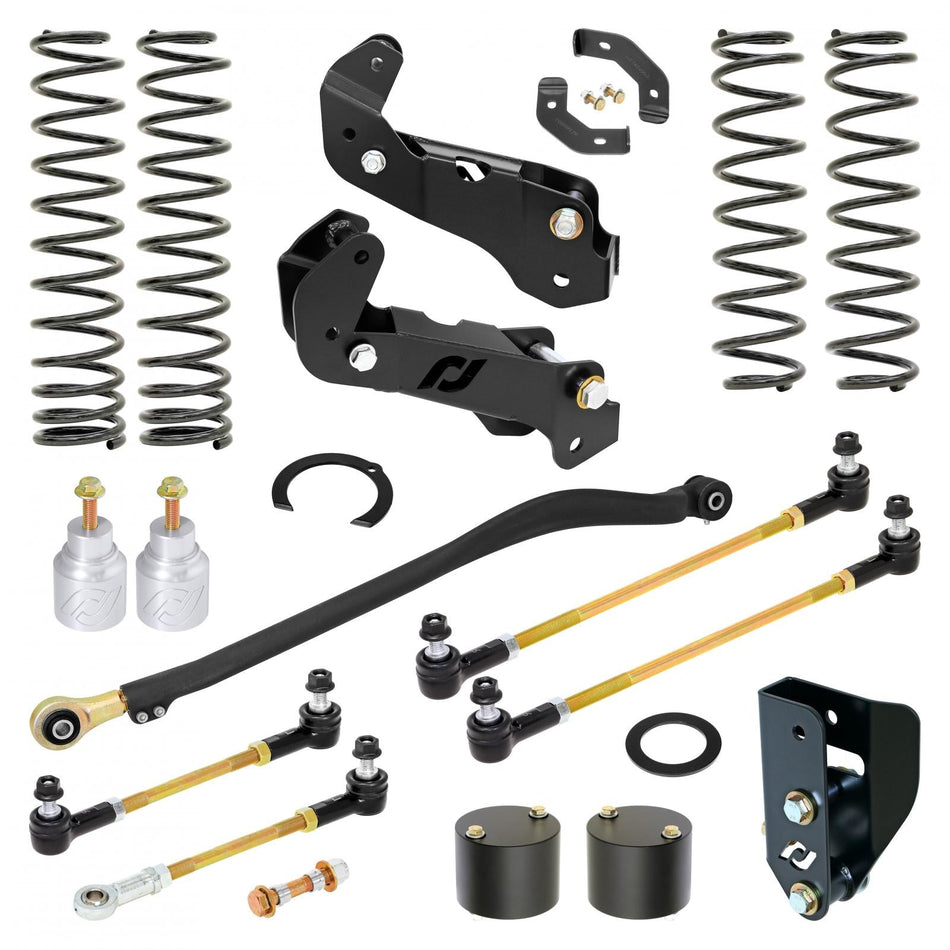 RockJock JL EcoDiesel Driver Lift Kit (3.5 In. Lift)