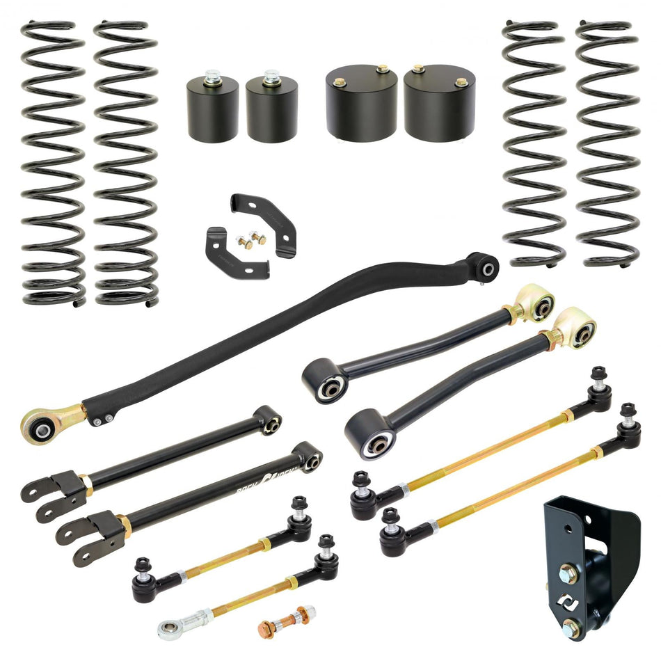 RJ Sport Edition JL Suspension System (3.6L/2.0T Gas Engines, 3.5 in. Lift)