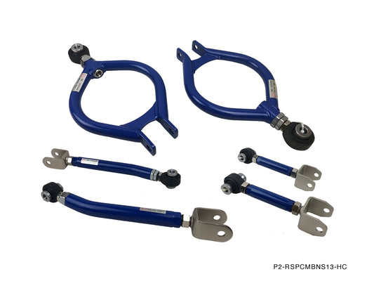 Rear Toe, Traction, Upper Control Arms Combo Nissan 240sx 1989-1994 - P2-RSPCMBNS13-HC