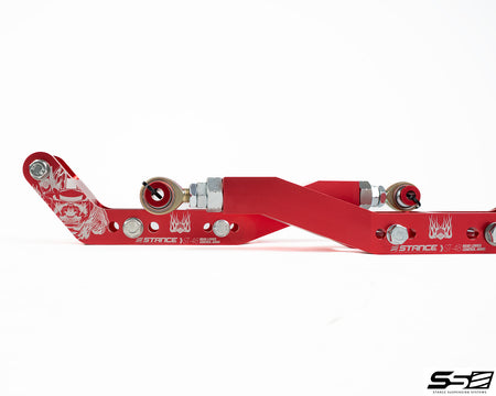 STANCE SUSPENSION FR-S/BRZ/WRX/STi /GR86 - Rear Lower Control Arms V2.0 60MM Drop – Red